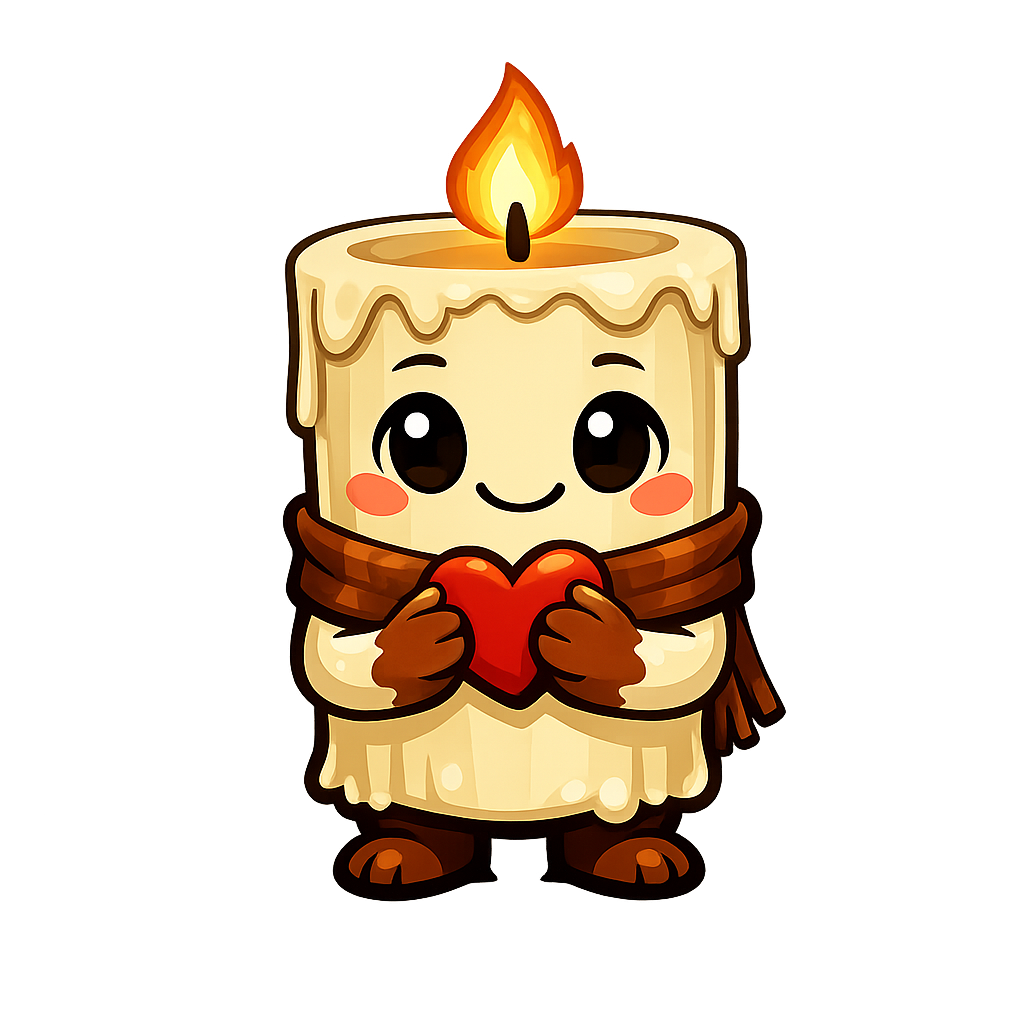 Flayme candle mascot